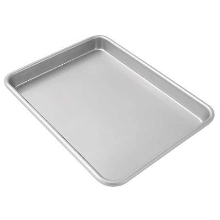 Flat Aluminum Tray 60x40x2.5 cm for Bakery