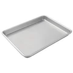 Bandeja lisa de aluminio 60x40x2,5 cm para hornos industriales de pastelería Worldmai
