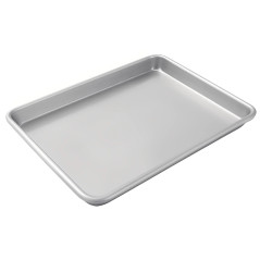 Flat Aluminum Tray 60x40x2.5 cm for Bakery