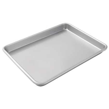 Flat Aluminum Tray 60x40x2.5 cm for Bakery