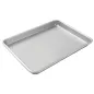 Bandeja lisa de aluminio 60x40x2,5 cm para hornos industriales de pastelería Worldmai