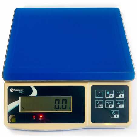 Industrial weight control scale with battery up to 30 kg