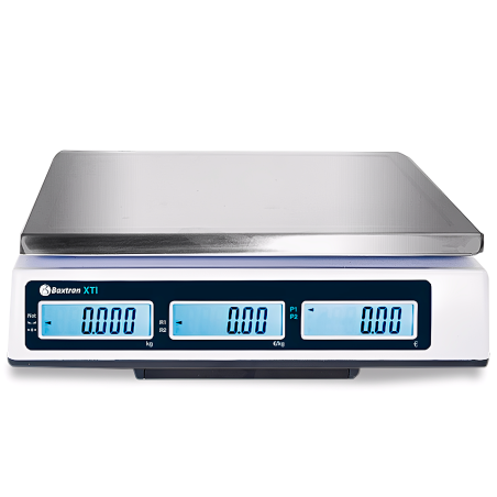 Balanza comercial industrial con batería hasta 30 kg