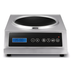 Wok à induction de comptoir 3500 W à puissance continue