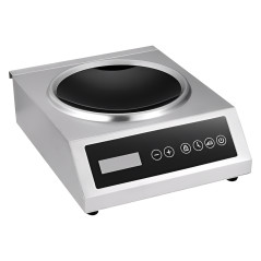Professional countertop induction wok 3500 W with continuous power