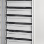 Vertical freezer INOX 868 L with 4 doors Vertical freezer INOX 868 L with 4 doors