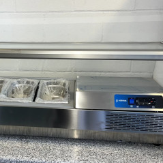 Expositor refrigerado profesional 5 cubetas nuevo exposición