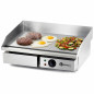 Professional electric griddle WORLDMAI 55x47 cm in steel