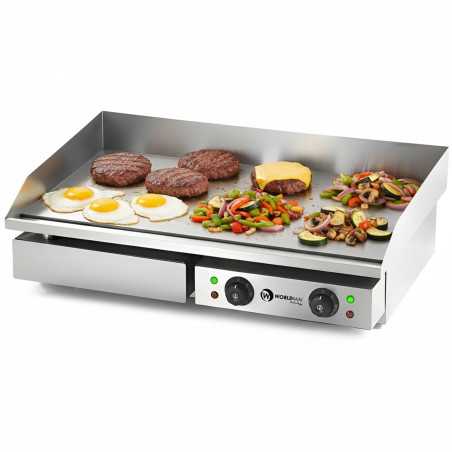 Professional Countertop Electric Griddle 70cm Steel Worldmai