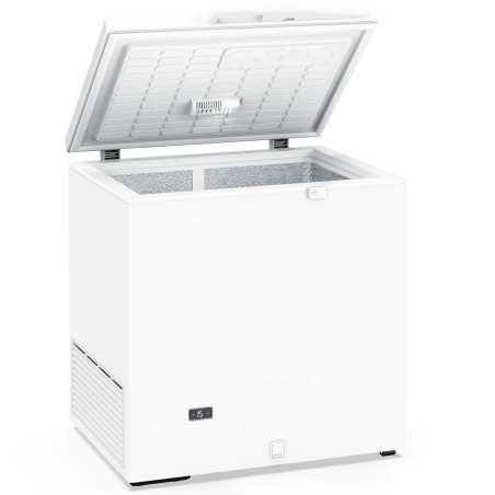 Commercial chest freezer, 209 liters and 83 cm