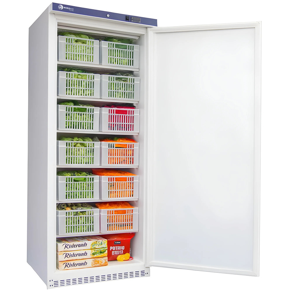 Congelador industrial Worldmai 600 litres amb cistelles