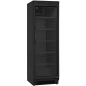 Commercial Black Vertical Display Refrigerator with Glass Door 358L
