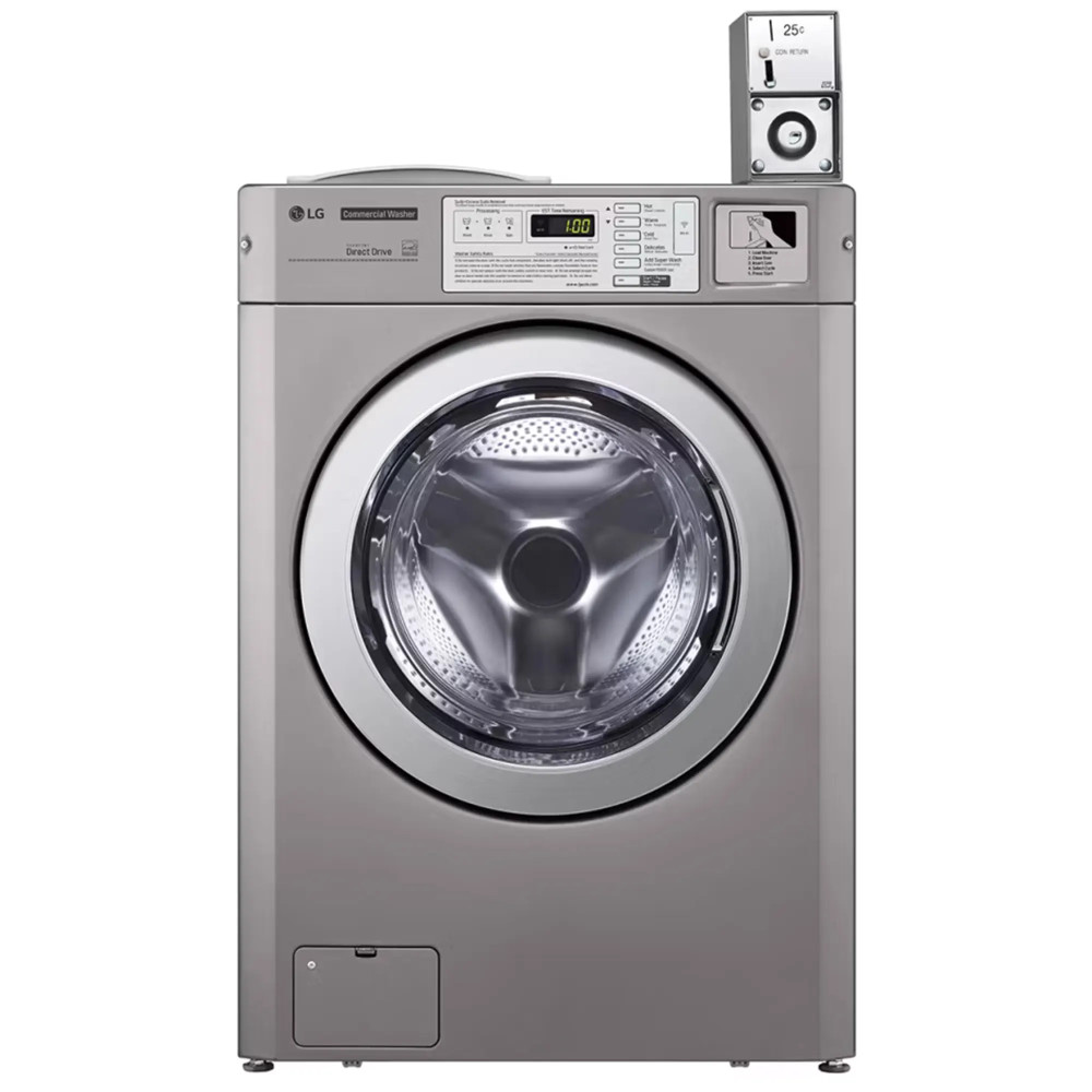 Laveuse industrielle LG Giant 11 kg Side by Side (S&S) non empilable Avec monnayeur