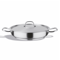 Paelles acer inoxidable amb tapa