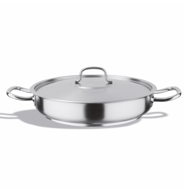 Paelles acer inoxidable amb tapa Paelles acer inoxidable amb tapa