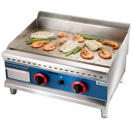 MBH - Control de temperatura con válvula termostática en plancha industrial de cromo duro.