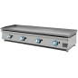 Lux Worldmai Gas Griddle 120 cm Laminated Steel