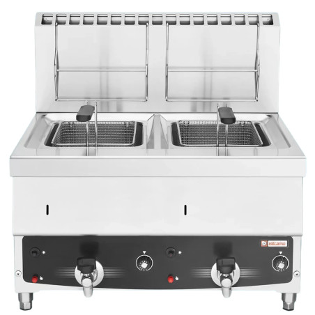 Freidora a gas profesional de sobremesa 10 + 10 Litros  Elframo