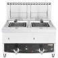 Fregidora de gas professional de sobretaula 10 + 10 litres Elframo Fregidora de gas professional de sobretaula 10 + 10 litres Elframo