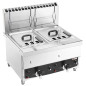 Fregidora de gas professional de sobretaula 10 + 10 litres Elframo Fregidora de gas professional de sobretaula 10 + 10 litres Elframo