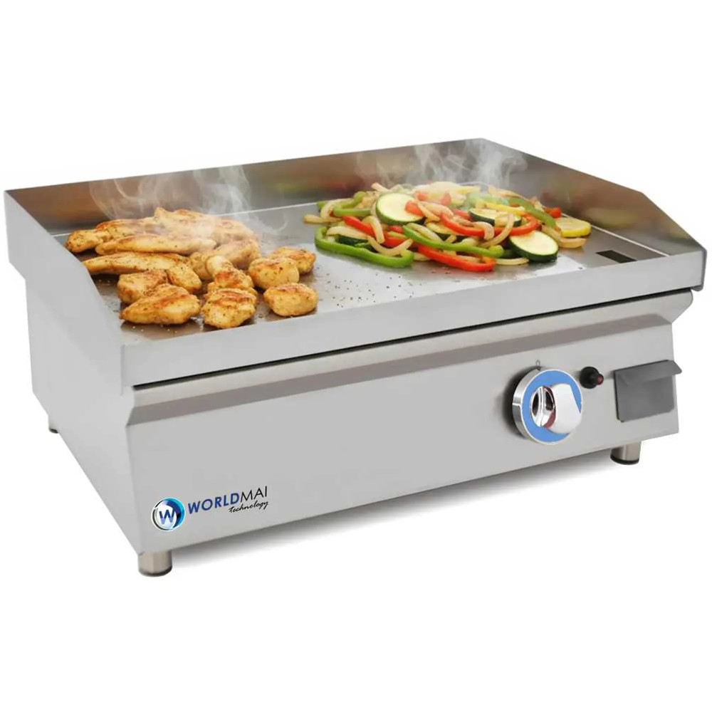 Plancha a gas Lux Worldmai 60 cm Cromo Duro Plancha a gas Lux Worldmai 60 cm Cromo Duro