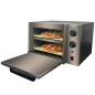 Forn elèctric professional per a 2 pizzes de 33 cm Worldmai Forn elèctric professional per a 2 pizzes de 33 cm Worldmai