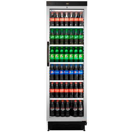 MBH - Industrial refrigerated cabinet with five shelves and LED lighting to optimize display in the hospitality industry