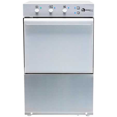 Lave-verre professionnel WORLDMAI 35x35 avec pompe de vidange