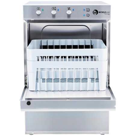 Commercial glasswasher WORLDMAI 40X40 with drain pump