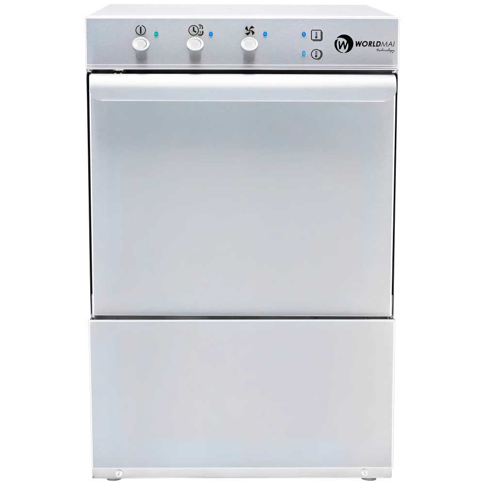 Lavavasos industrial WORLDMAI 40x40 con bomba de desagüe