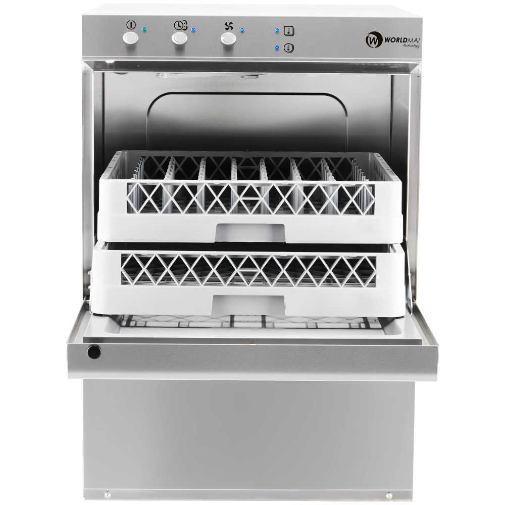 Rentavaixelles frontal cistella 50x50 per restaurant