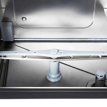 MBH - Lave-vaisselle industriel multi-tension avec grande capacité de paniers par heure pour CHR.