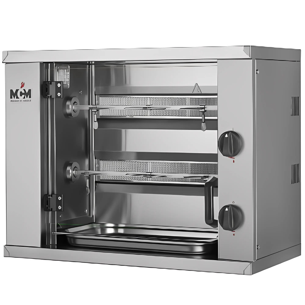 Asadores de pollo a gas tamaño mini