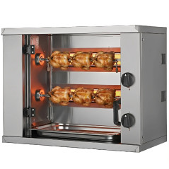 Asadores de pollo a gas tamaño mini