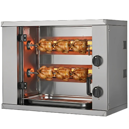 Asadores de pollo a gas tamaño mini