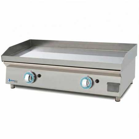 Plancha a gas profesional Lux Worldmai 80 cm Cromo Duro