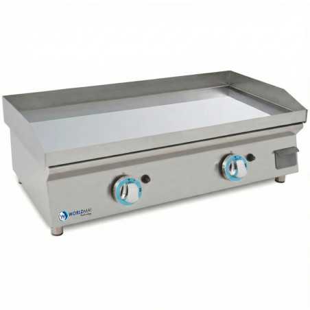 MBH - Greixera frontal extraïble i estructura d’acer inoxidable satinat en planxa professional.