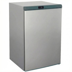 Refrigerador profesional inox 142 litros con 3 parrillas y descongelación automática