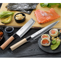 Set de cuchillos japoneses profesionales acero inoxidable MADE IN JAPAN