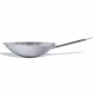 Wok profesional fondo redondo de acero inoxidable 36 cm