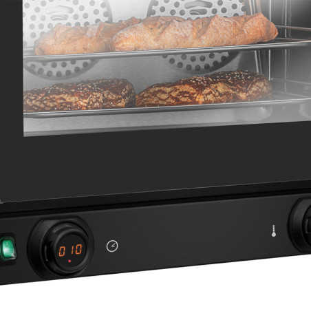 Panell MDI-S: comandaments digitals de temps i temperatura per a control precís del forn.