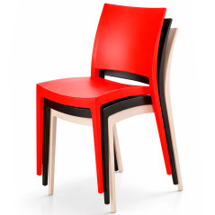 Chaise de restauration pour intérieur ou extérieur modèle BOB