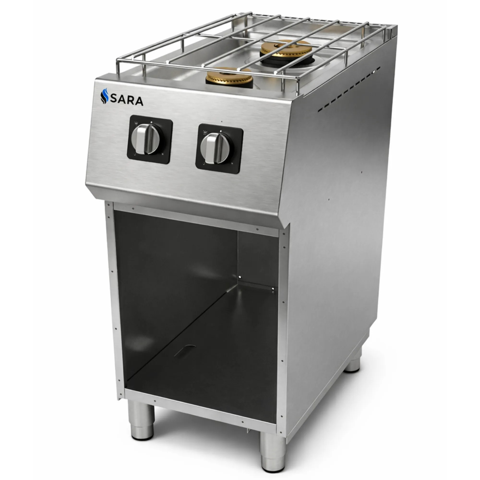 Professional gas kitchen 720 with 2 burners Sara by Repagas