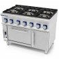 Professional gas range 750 6 burners with oven PRO Repagas Professional gas range 750 6 burners with oven PRO Repagas