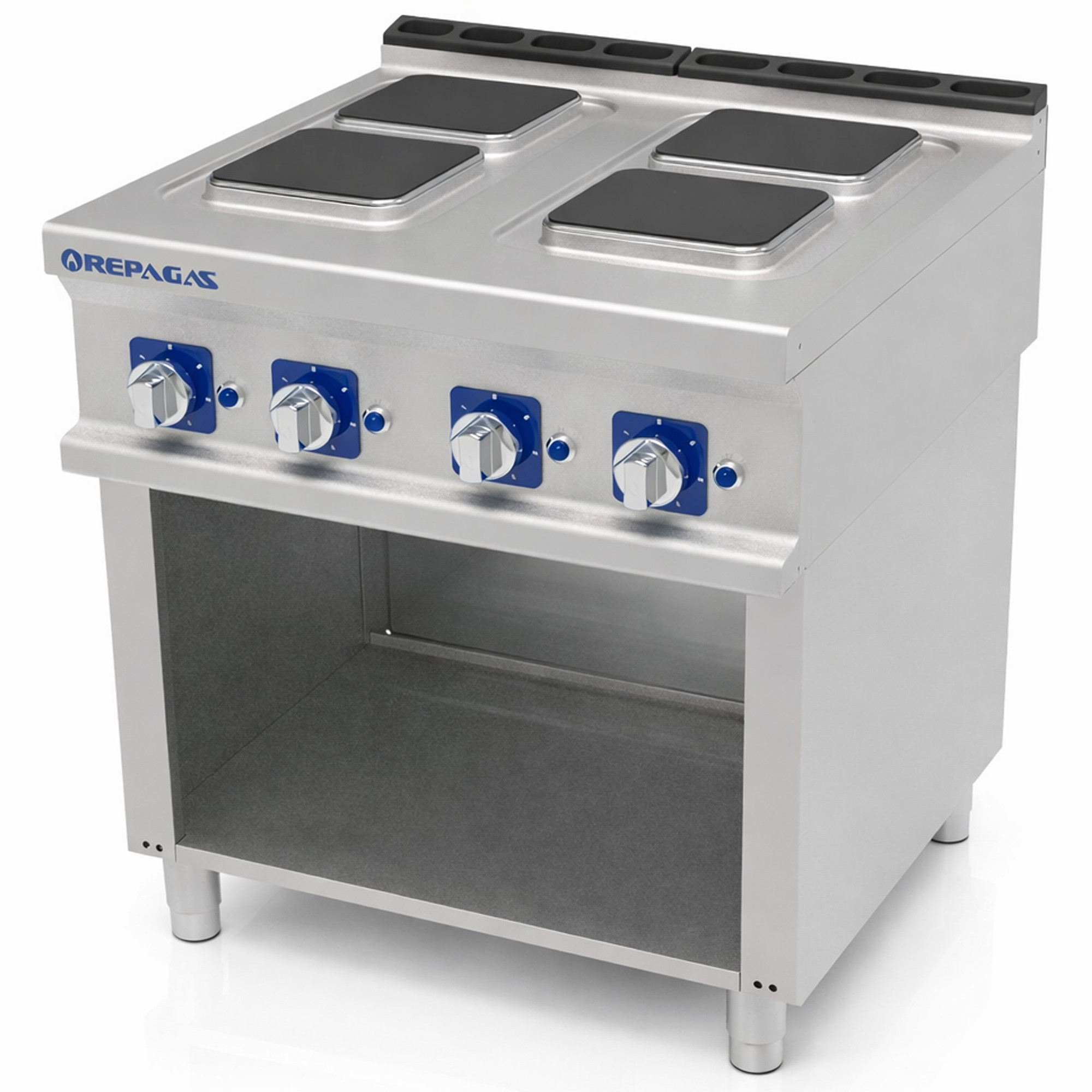 Professional electric range 750 4 hotplates PRO Repagas