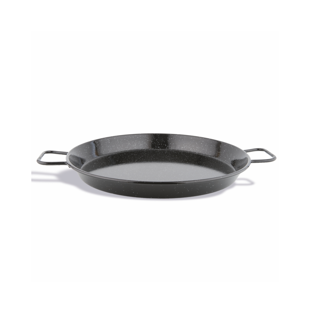 Paellera de acero esmaltado profesional 26 cm