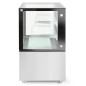 Professional refrigerated pastry display cabinet with 2 LED shelves