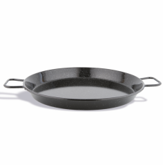 Professional Enamelled steel paella pan 26 cm New Showroom Model