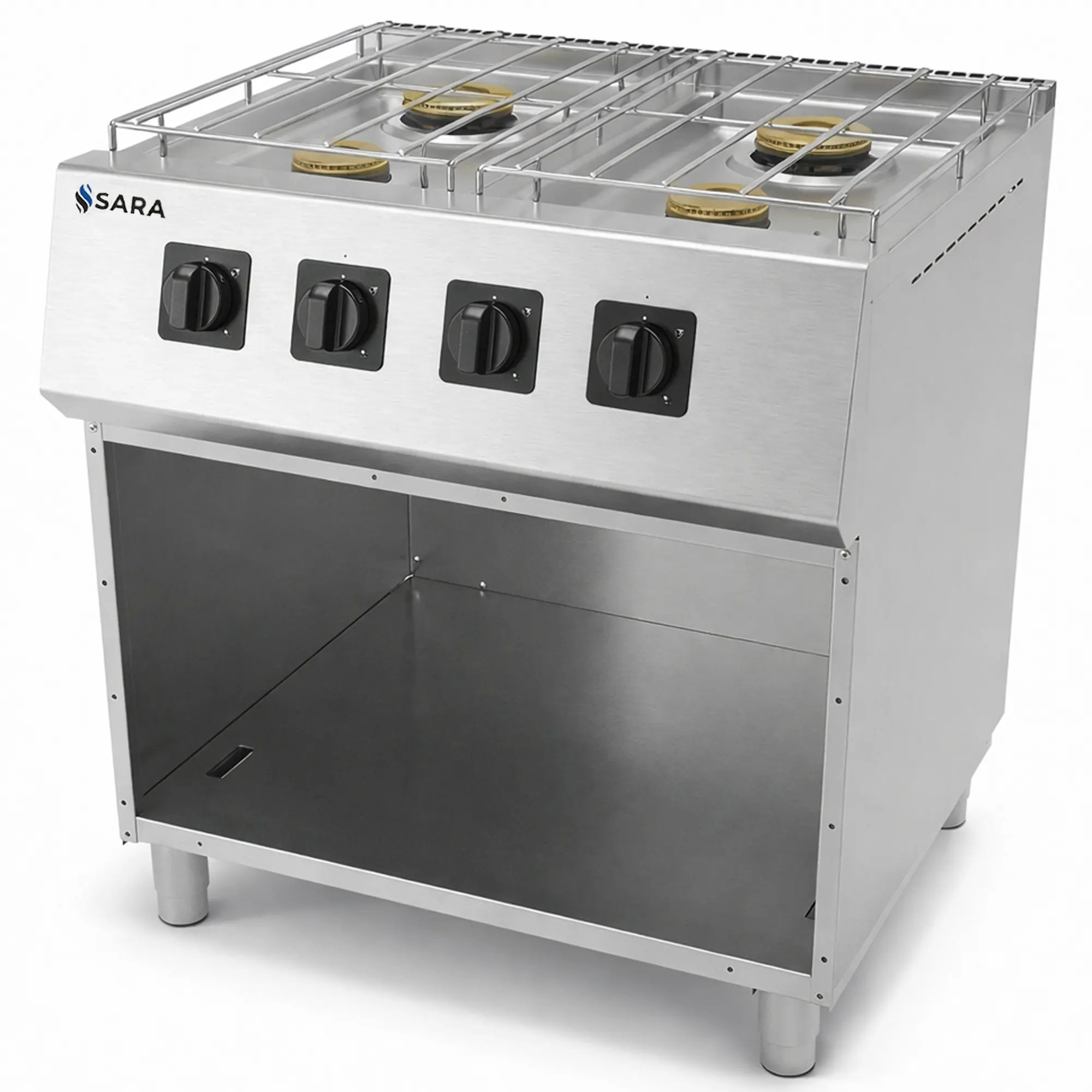 Cuina a gas professional 750 de 4 focs Sara by Repagas