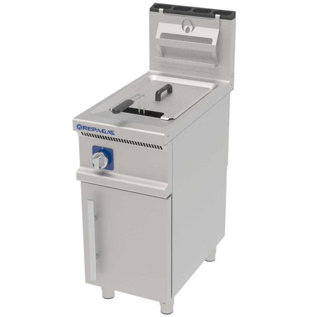 Commercial Single-Tank Gas Floor Deep Fryer 16 Liters Repagas